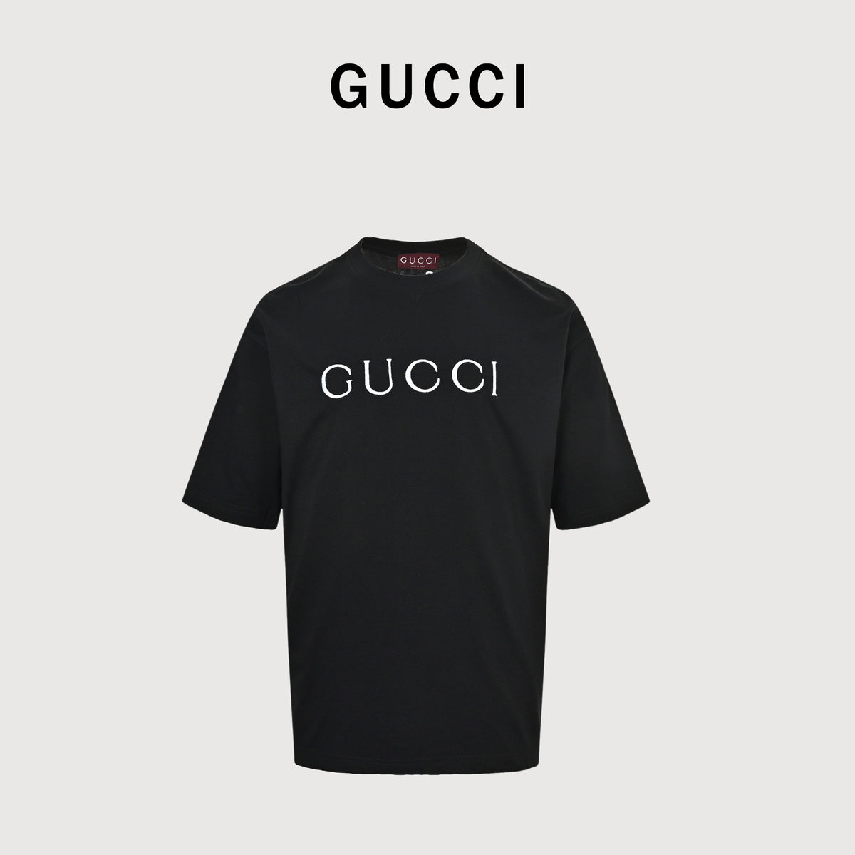 Gucci Reflective Webbing Polo Shirt – Mesh Knit, Almond XM34000310