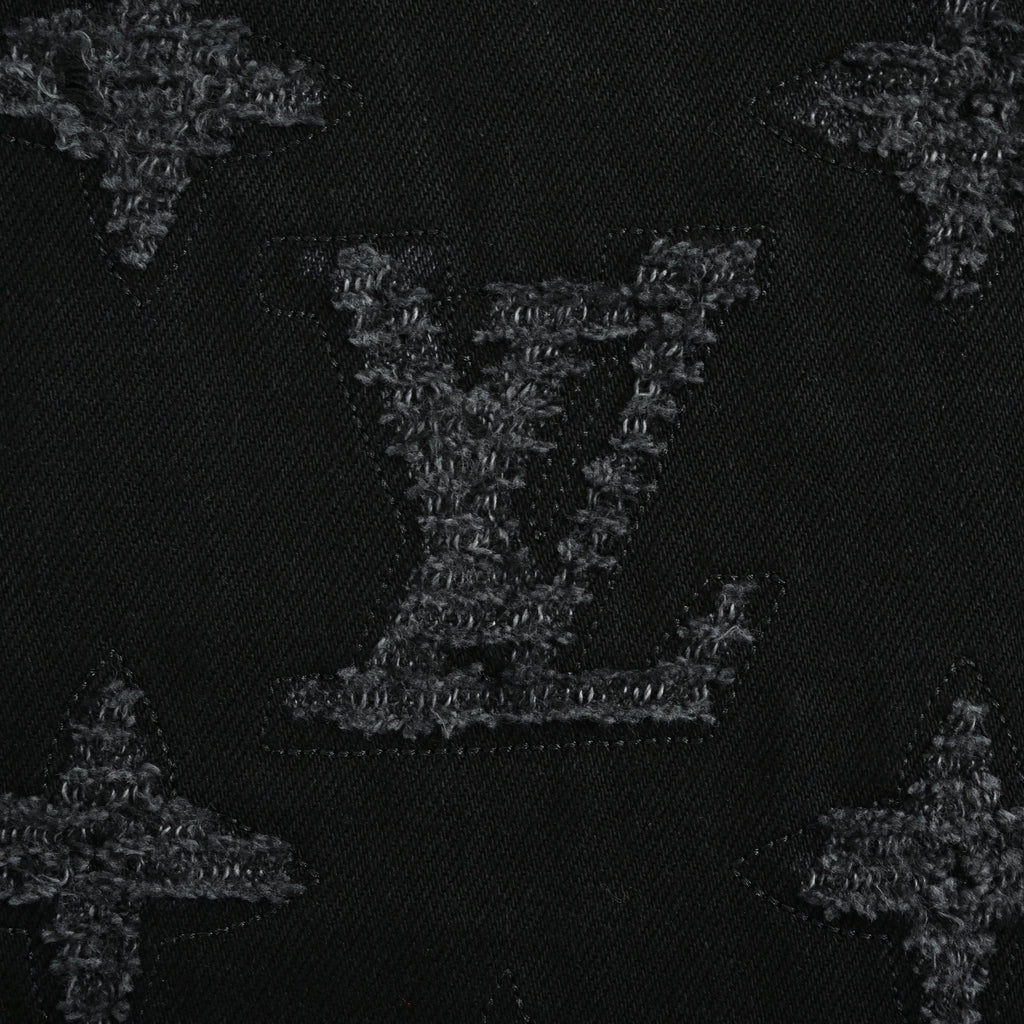 Louis Vuitton LV Laser Burn-Out Washed Destroyed Denim Jeans – Unisex NP7000108