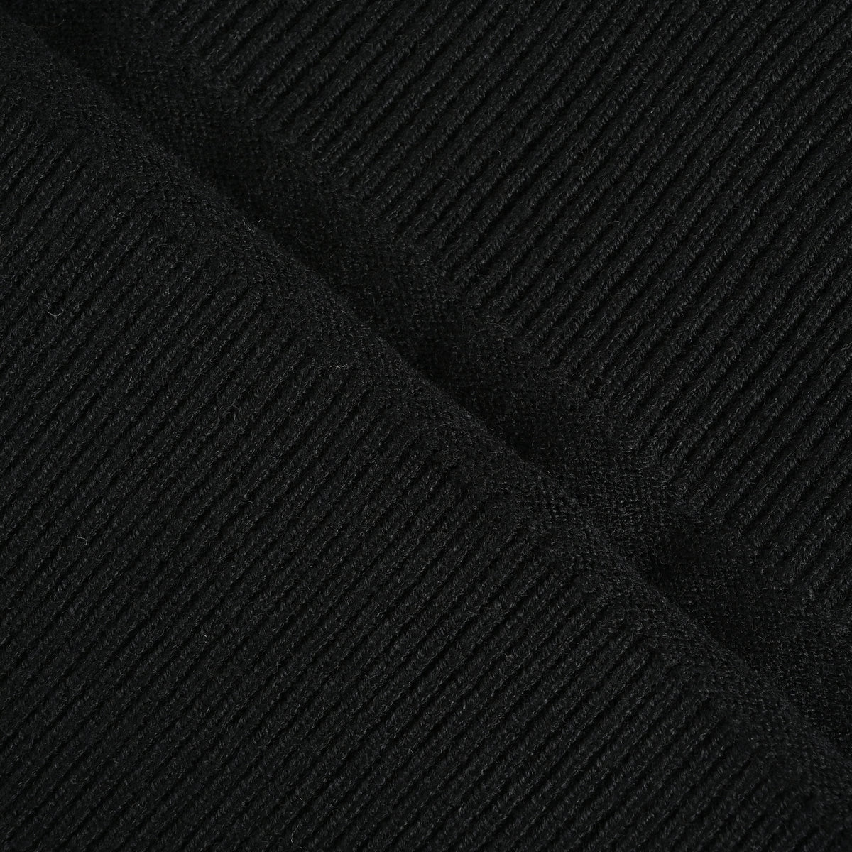 Louis Vuitton FW26 “Marque L.Vuitton Déposée” Monogram Letter Intarsia Fine-Knit Sweater – BlackXBK5200915-ML