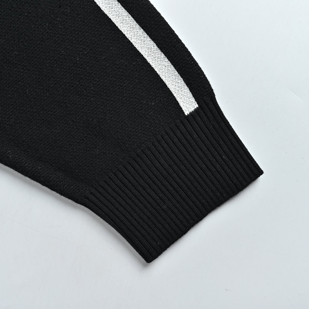 Supreme x Umbro SS25 Club-Inspired Zip Stand-Collar Knit Jacket – Black SUP-SS25-236
