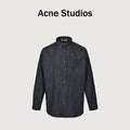 Acne Studios AC-Style Washed Black Denim Overshirt – Unisex  SG5200512