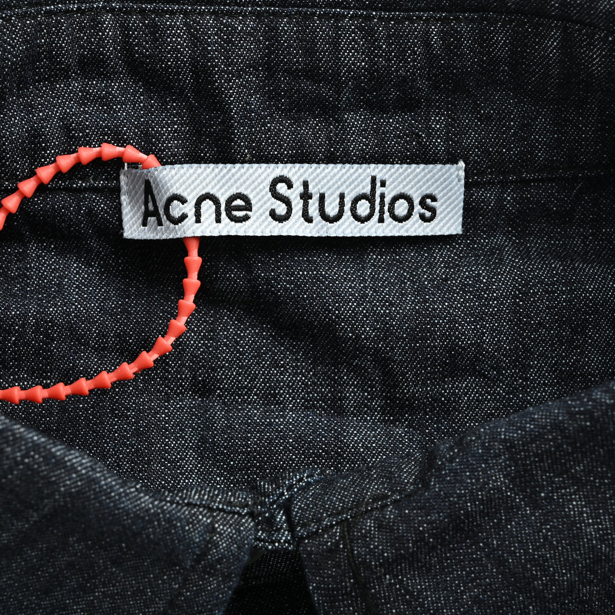 Acne Studios AC-Style Washed Black Denim Overshirt – Unisex  SG5200512
