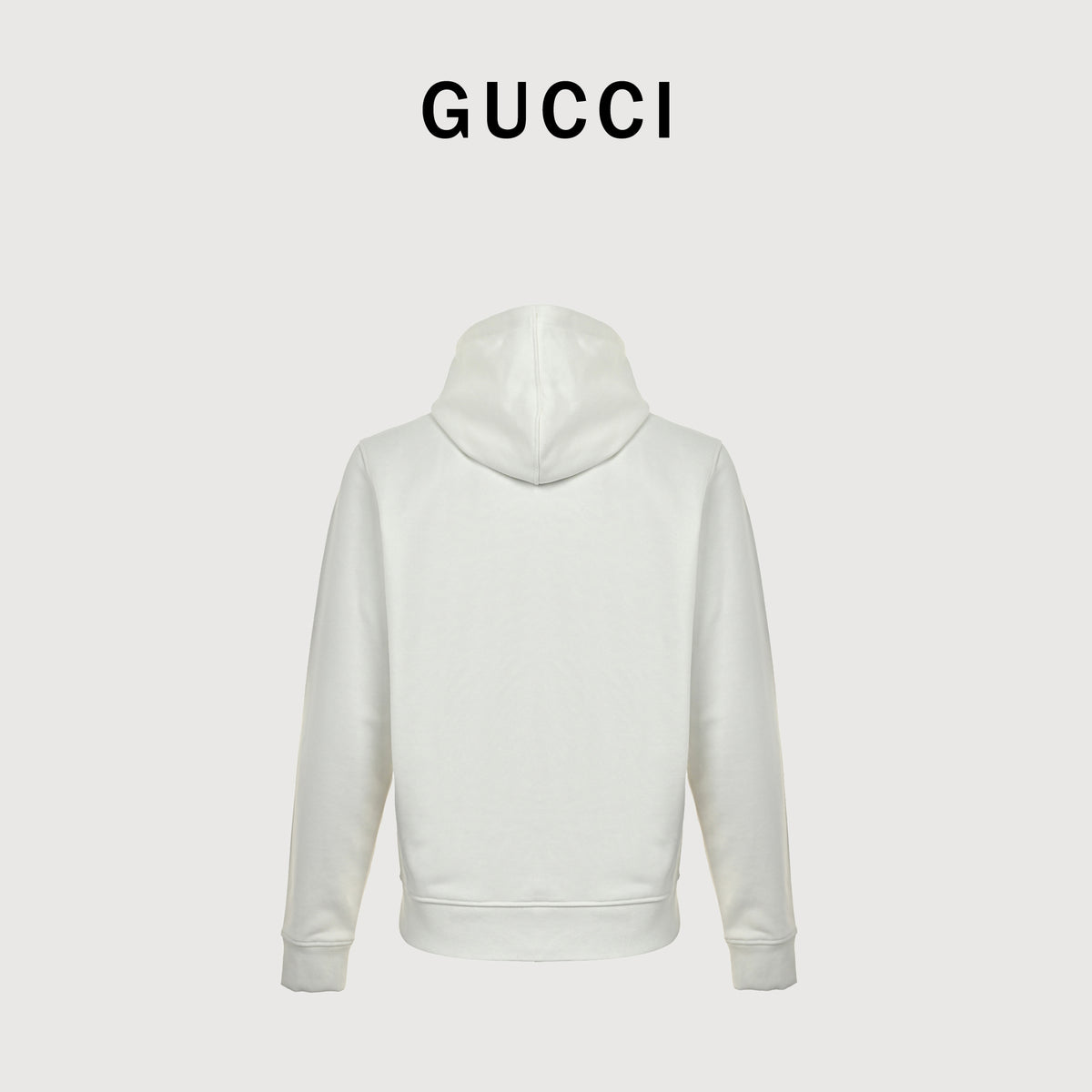 Gucci FW26 3D Double-G Embroidery Pullover Hoodie – Off-White – Unisex753595-XJFV9-9088