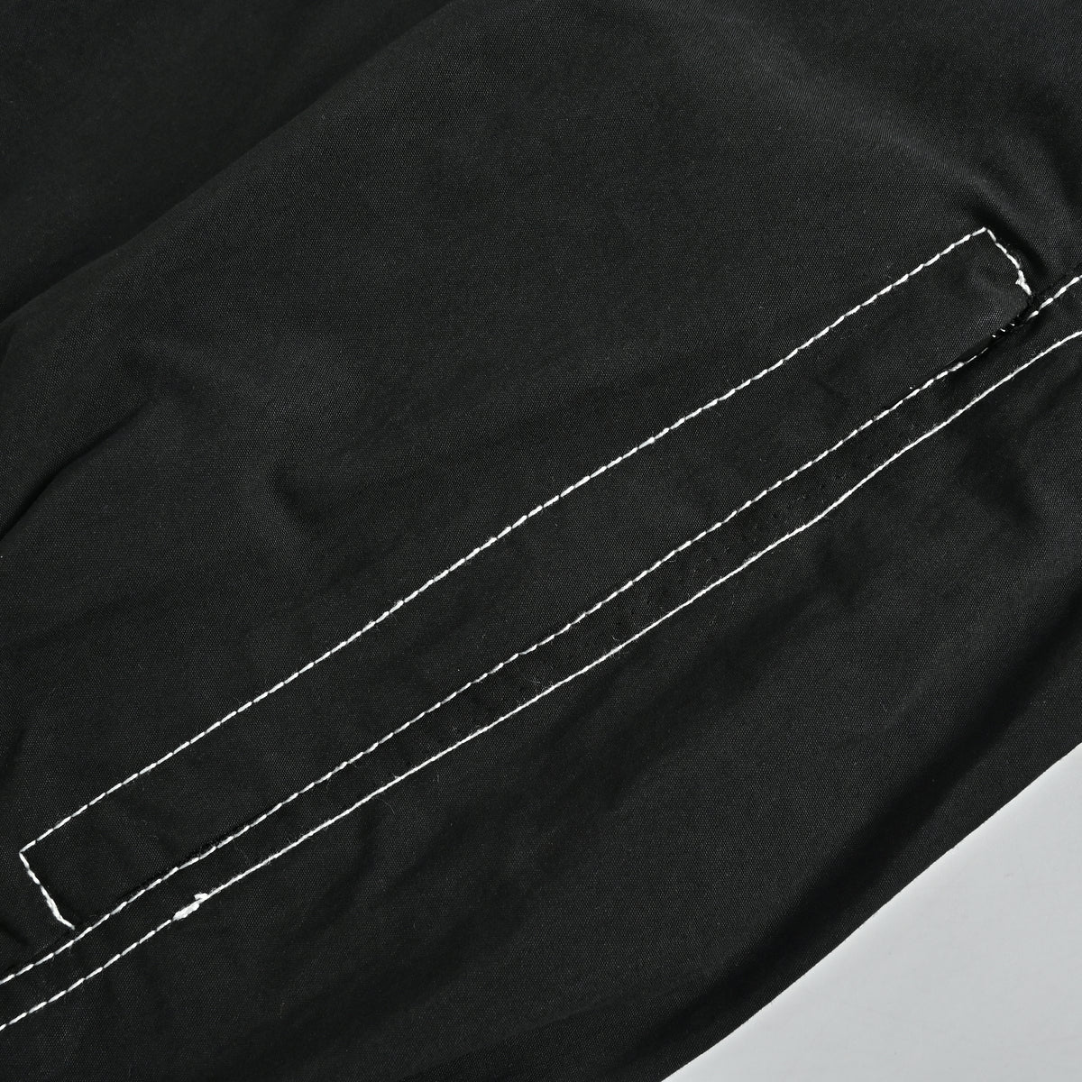 Acne Studios FW26 1996 Series Contrast-Topstitch Vintage Back-Logo Zip Hoodie – BlackB90896-900