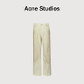 Acne Studios Ink-Splash Vintage Washed Straight-Leg Denim Jeans – Unisex HH5800716